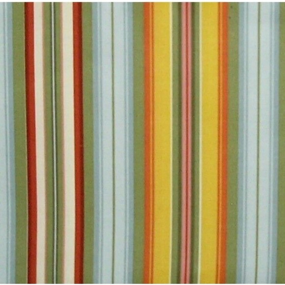 Longaberger Sunflower Stripe Picnic Tote Basket Liner Square #23444259‎ NEW - Picture 1 of 3